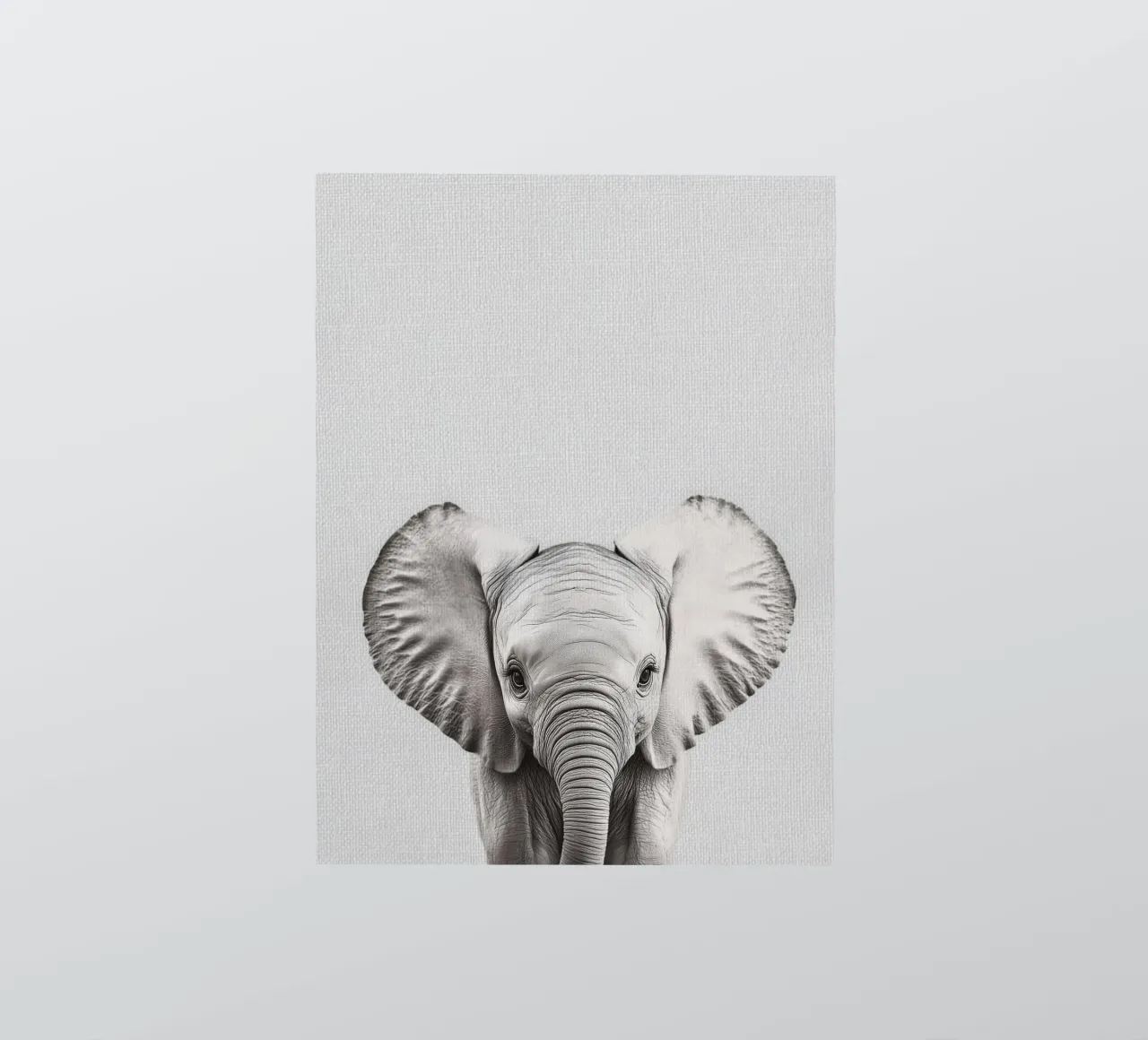 Lili cute baby elephant sticker by Carinaprint