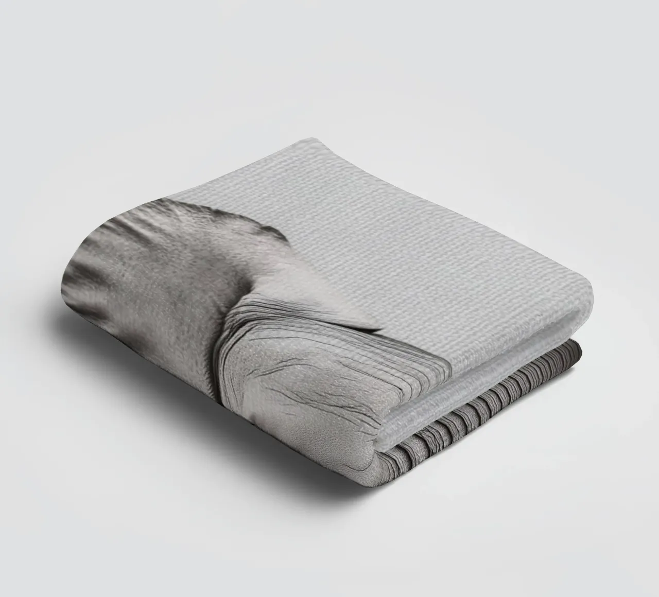 Lili cute baby elephant towel by Carinaprint