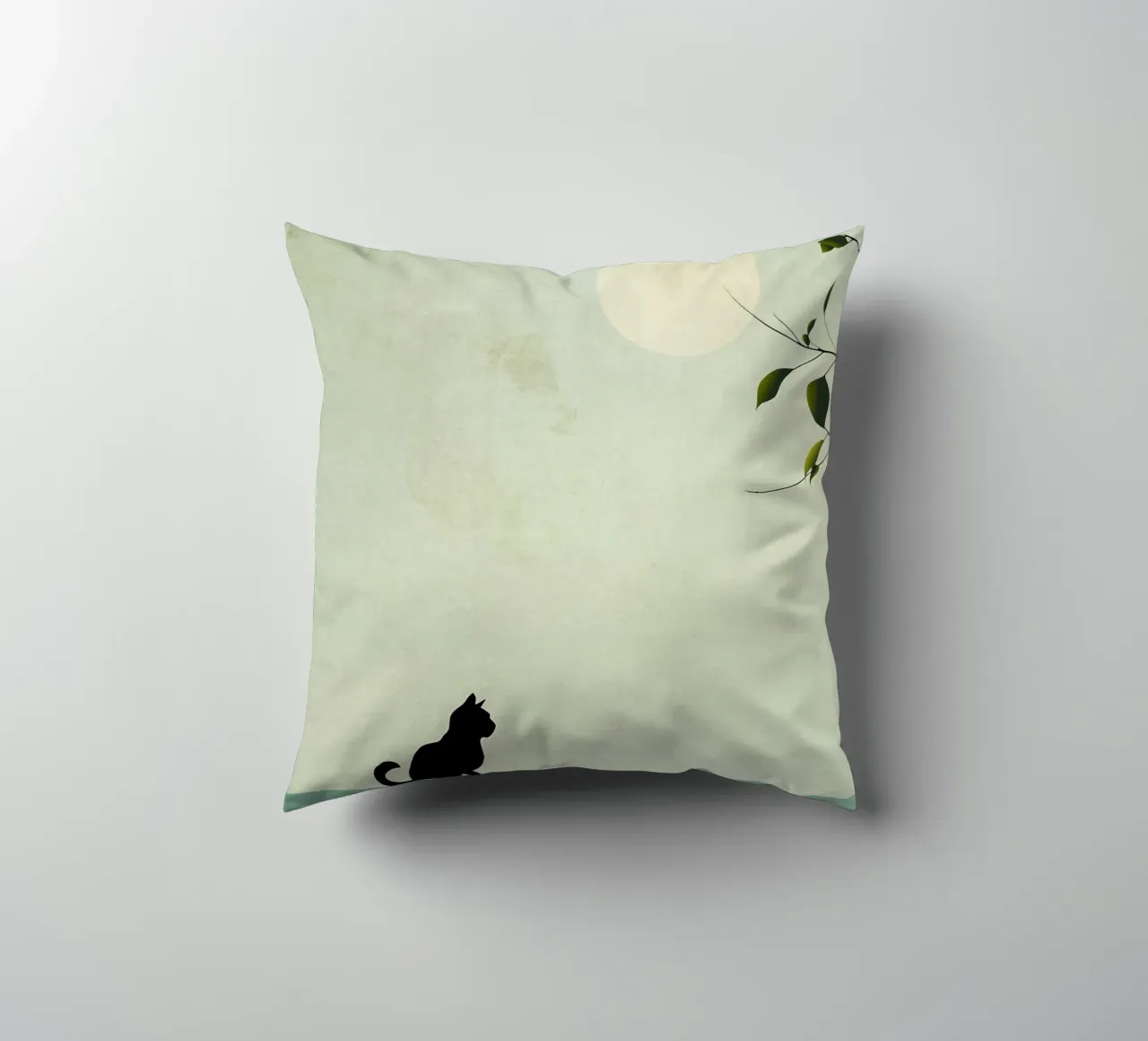 Il gatto e la luna cuscino da LaylaOzHome