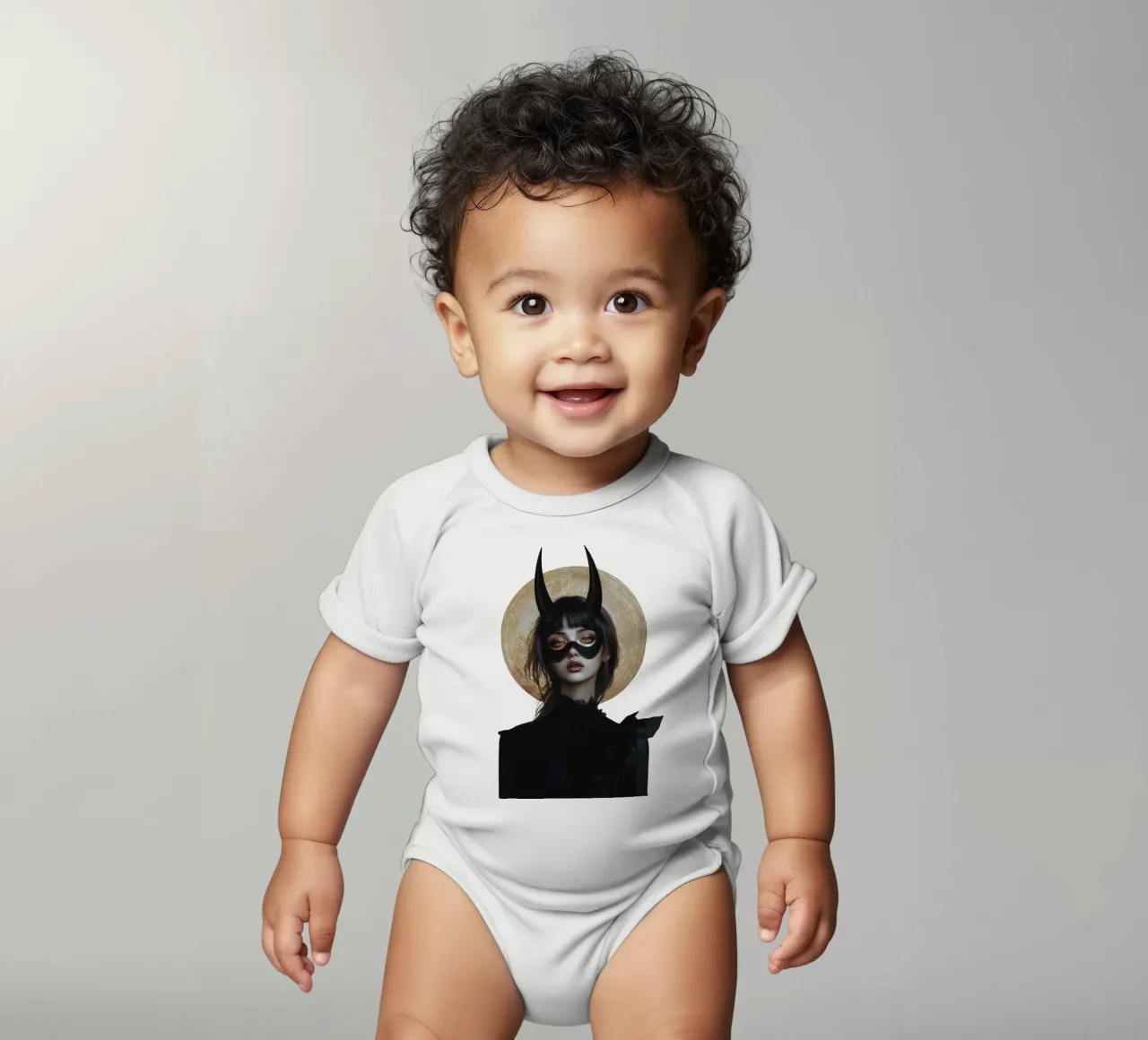 Lucy babyrompertje korte mouwen van Art Unleashed