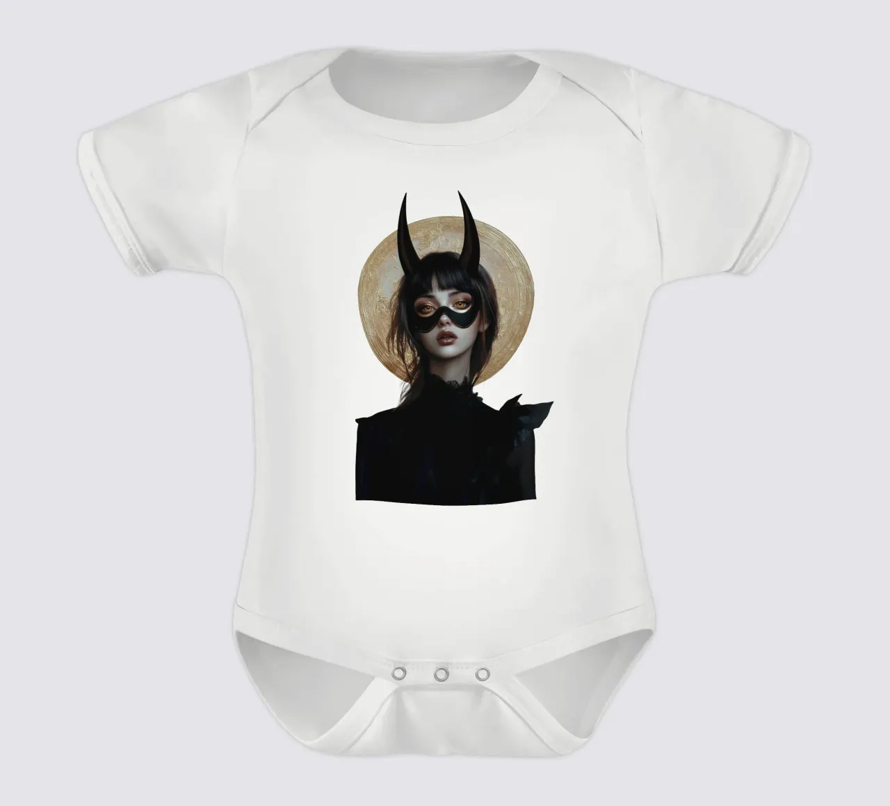 Lucy babyrompertje korte mouwen van Art Unleashed