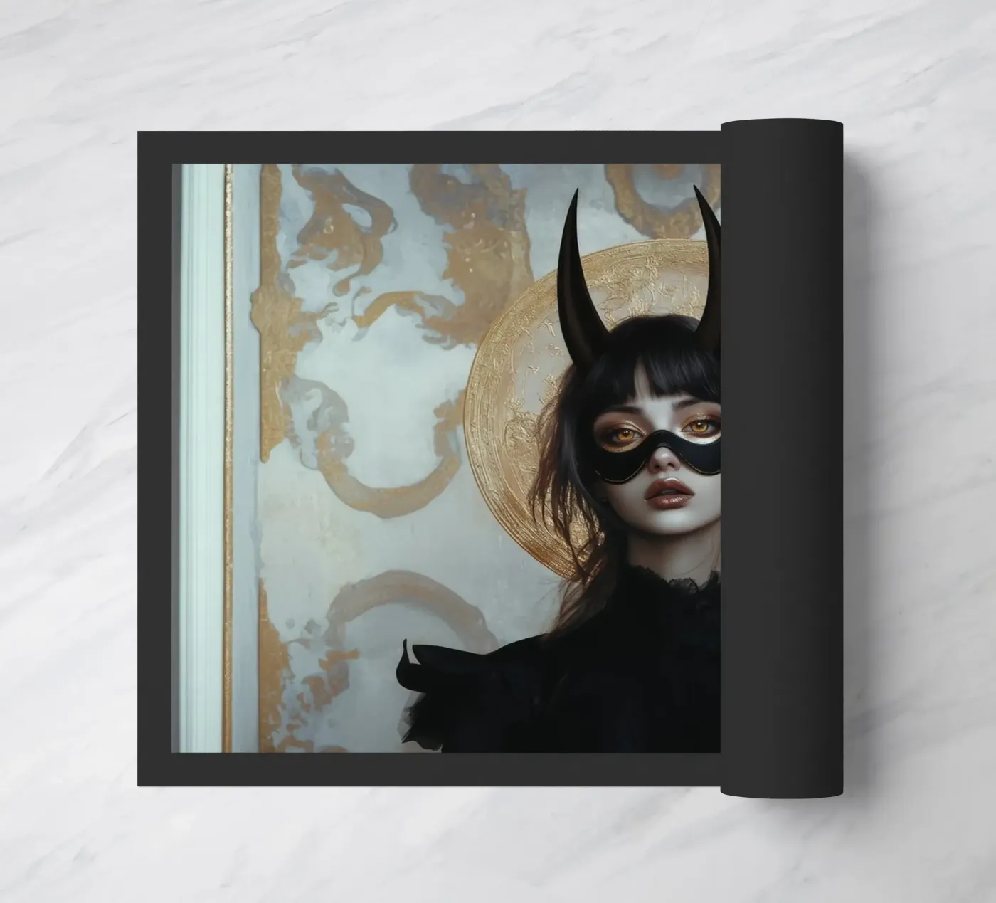 Lucy Fußmatte von Art Unleashed