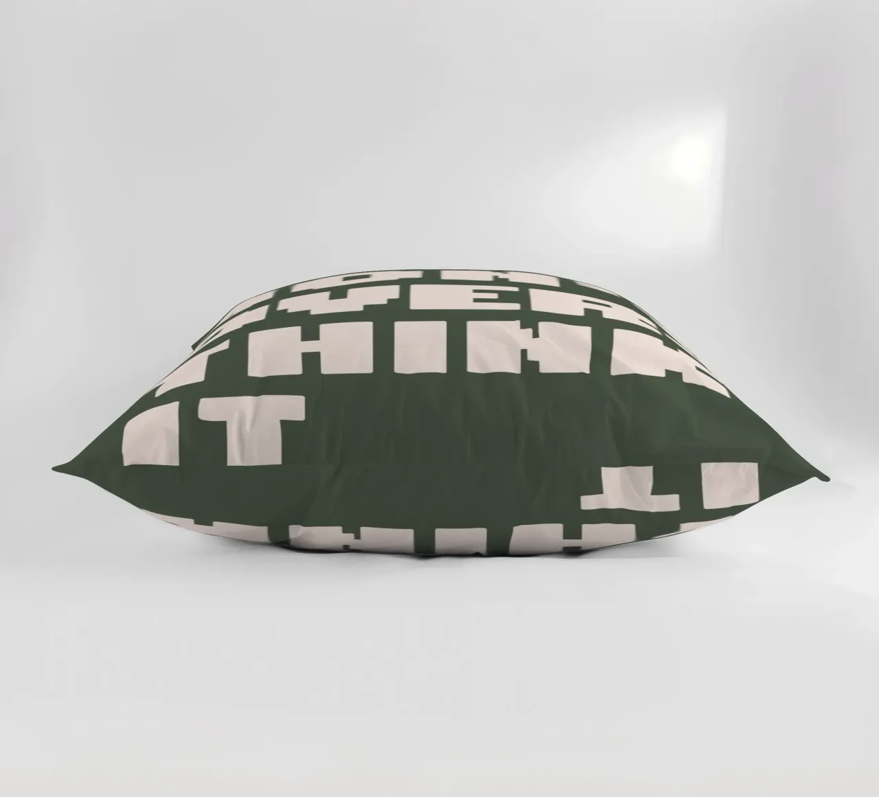 Don't Over Think It cuscino da WORD & WONDER