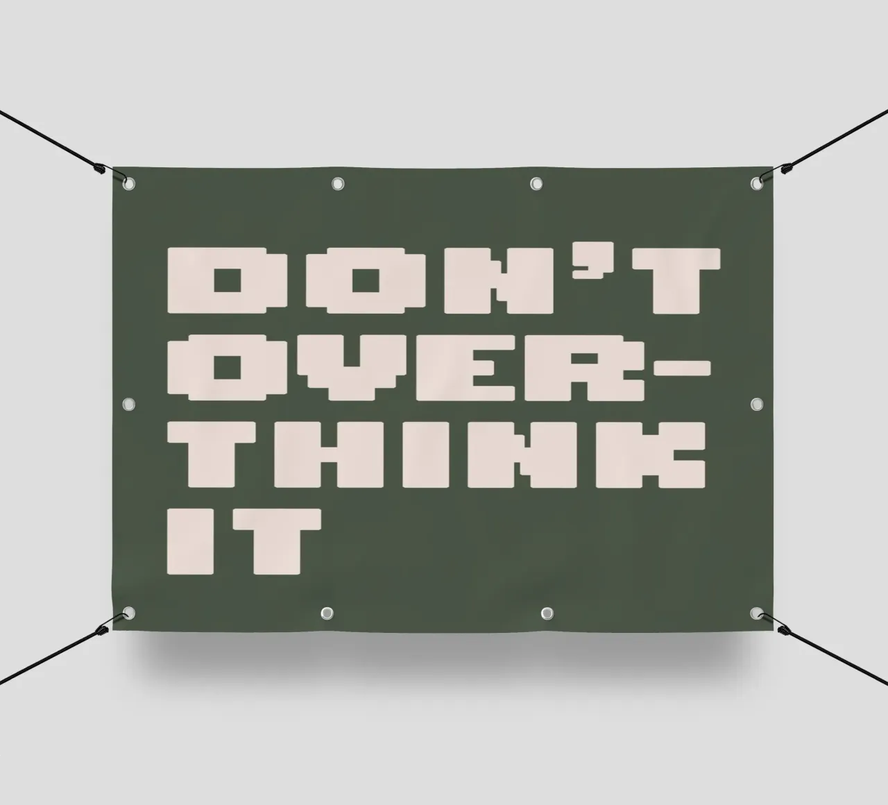 Don't Over Think It telo in pvc da WORD & WONDER