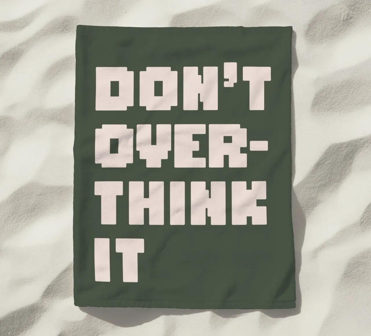 Don't Over Think It telo mare da WORD & WONDER