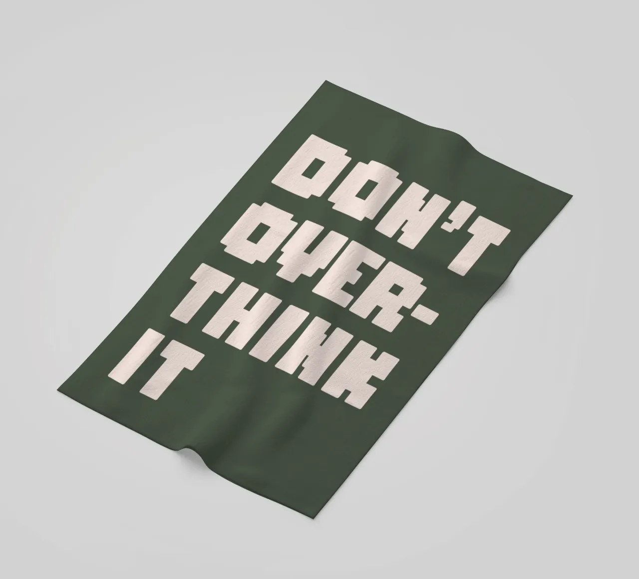 Don't Over Think It telo mare da WORD & WONDER