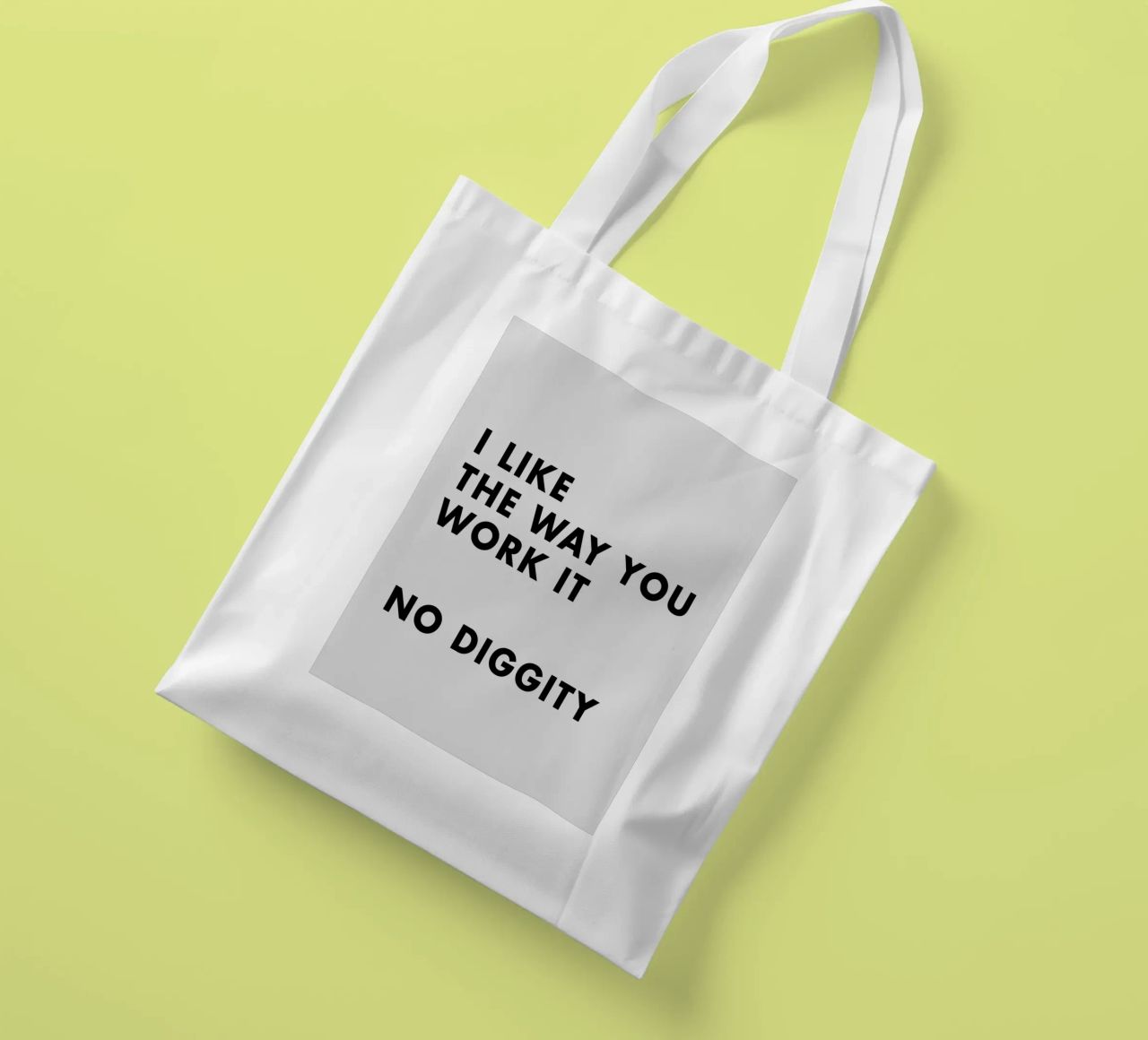 I Like The Way You Work It borsa in juta da WORD & WONDER