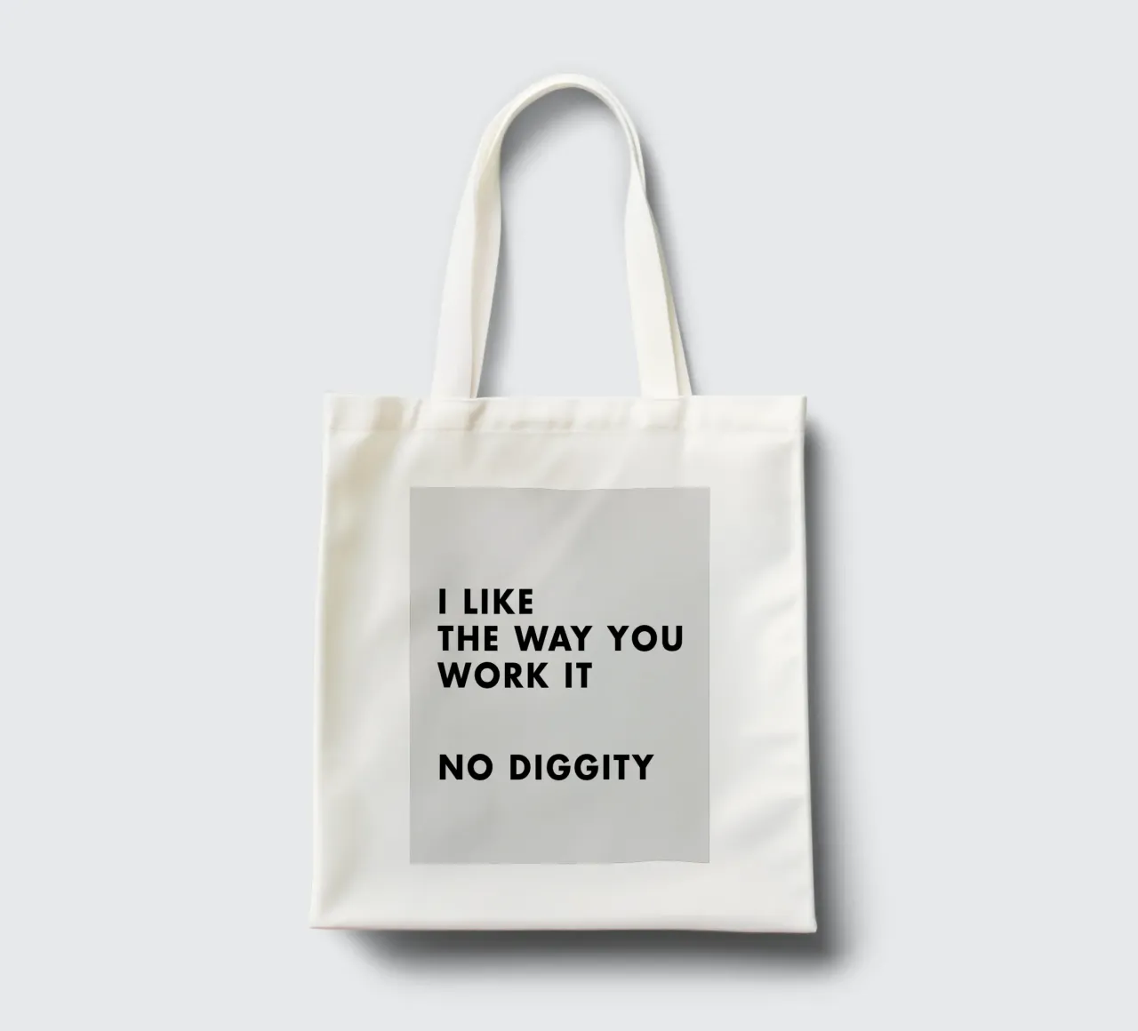 I Like The Way You Work It tote bag de WORD & WONDER