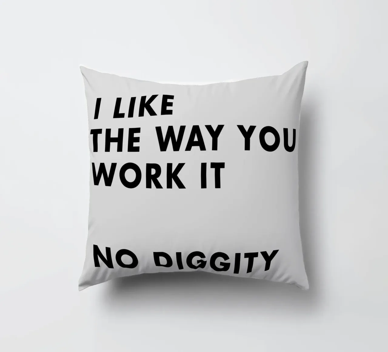 I Like The Way You Work It cuscino da WORD & WONDER