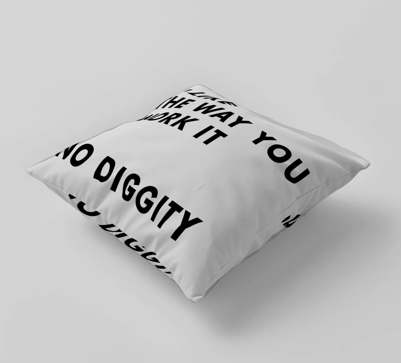 I Like The Way You Work It cuscino da WORD & WONDER