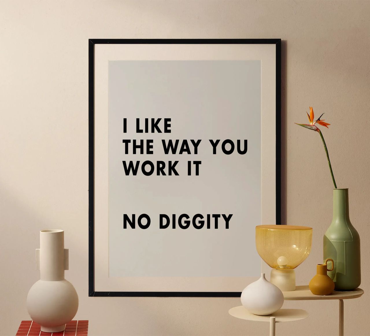 I Like The Way You Work It carta hahnemühle da WORD & WONDER
