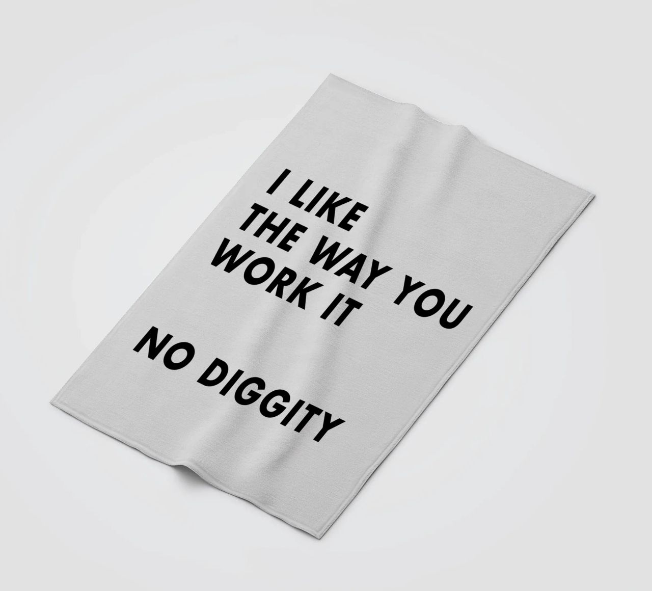 I Like The Way You Work It coperta in pile da WORD & WONDER
