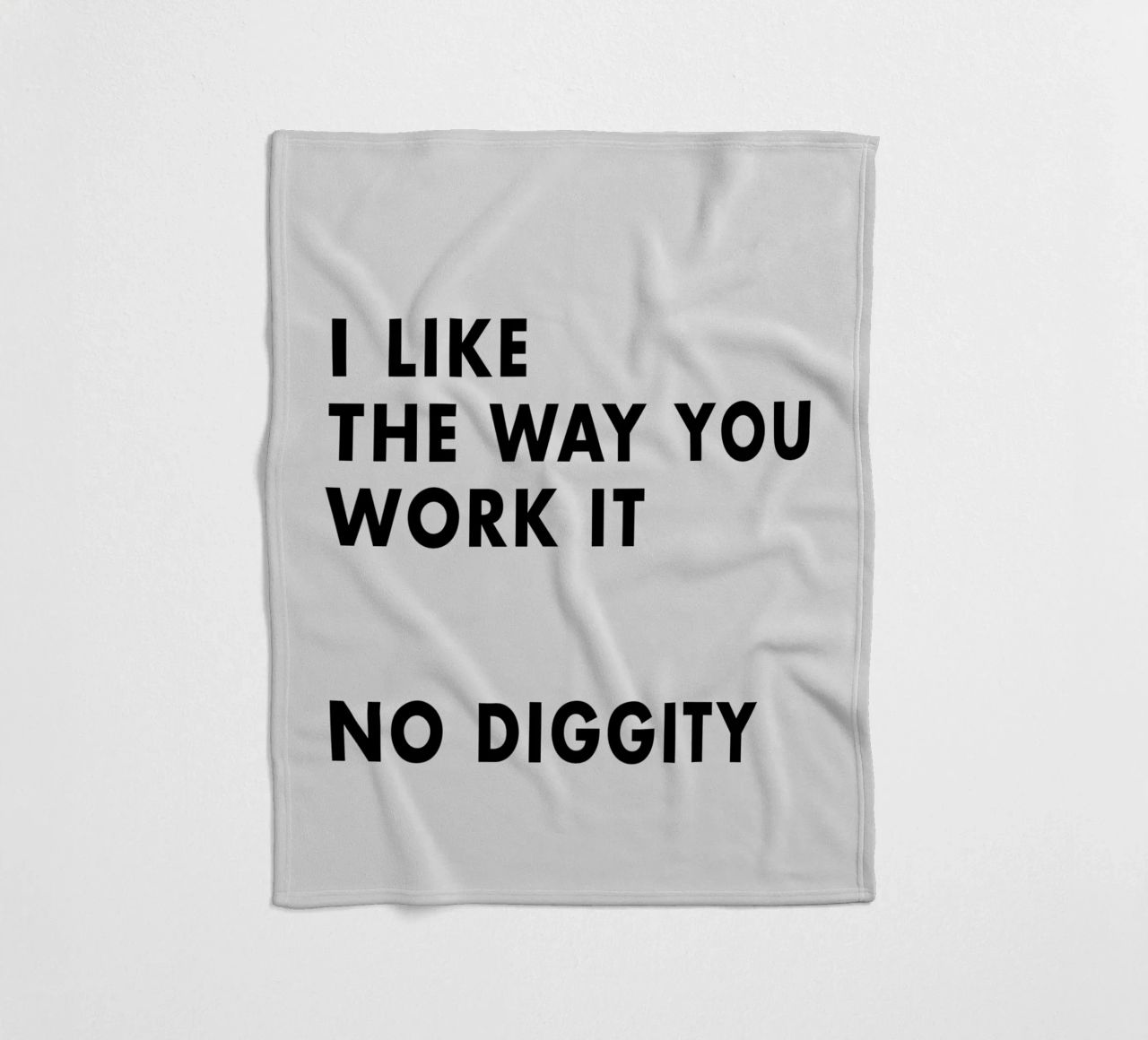 I Like The Way You Work It coperta in pile da WORD & WONDER