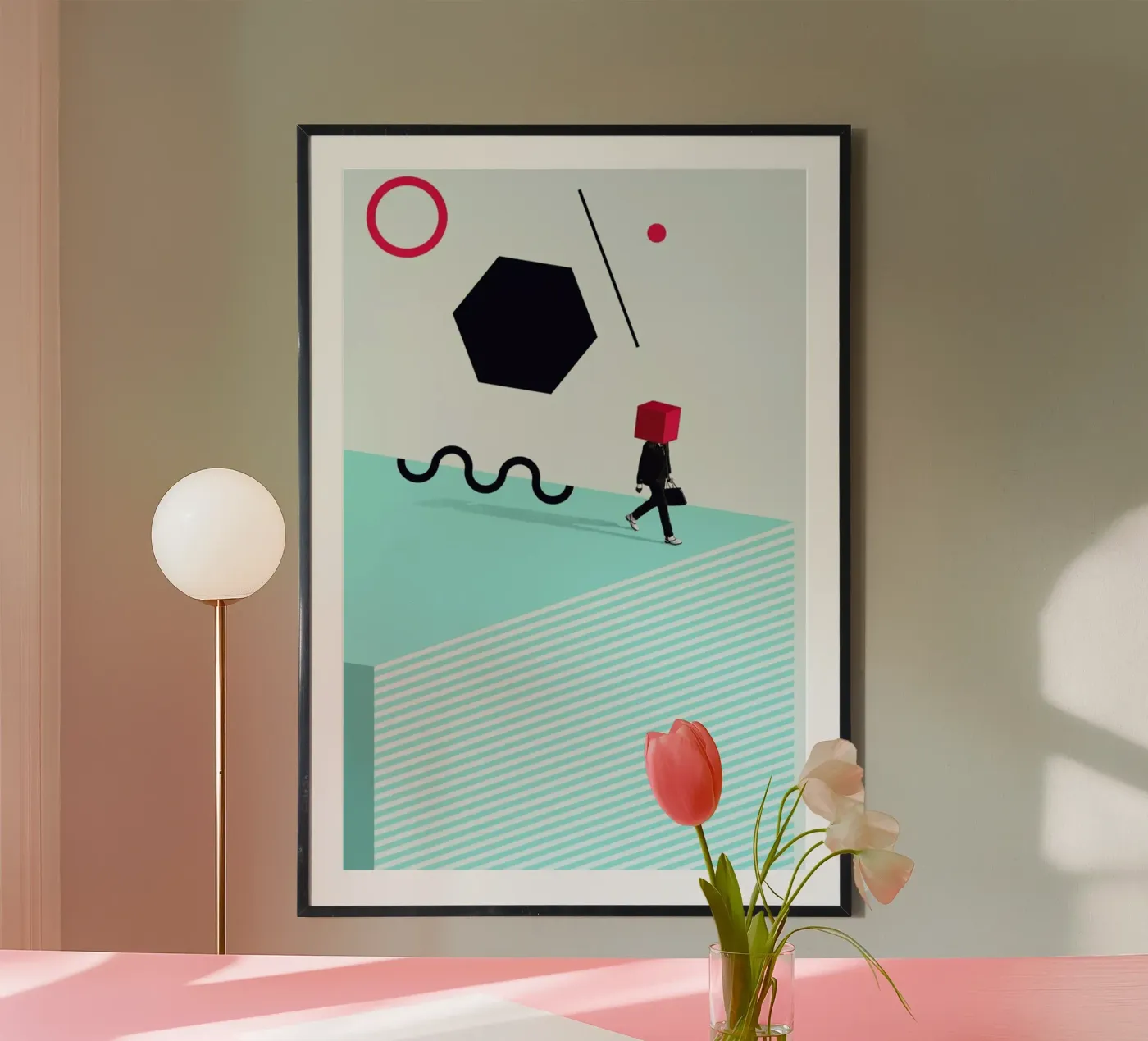 D is for Disorder poster da Maarten Léon