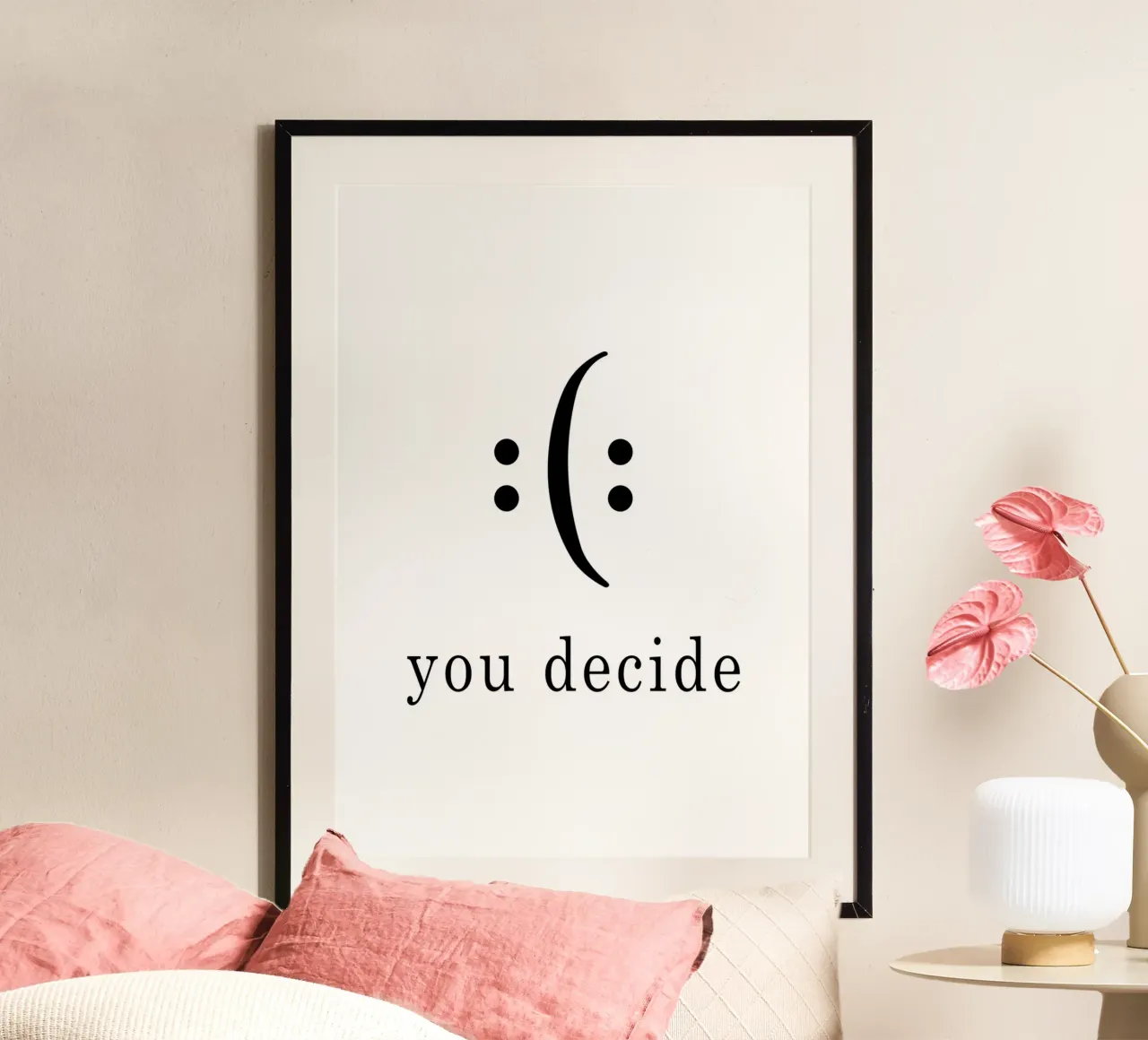 you decide poster da WORD & WONDER