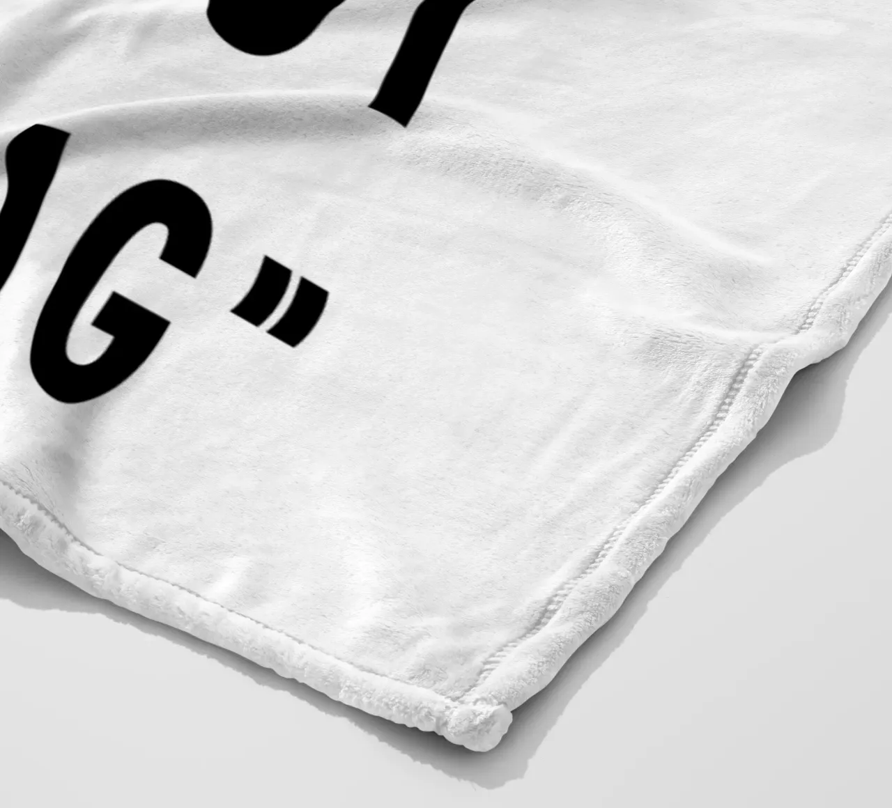 The Is No Excuse For Not Trying coperta in pile da WORD & WONDER