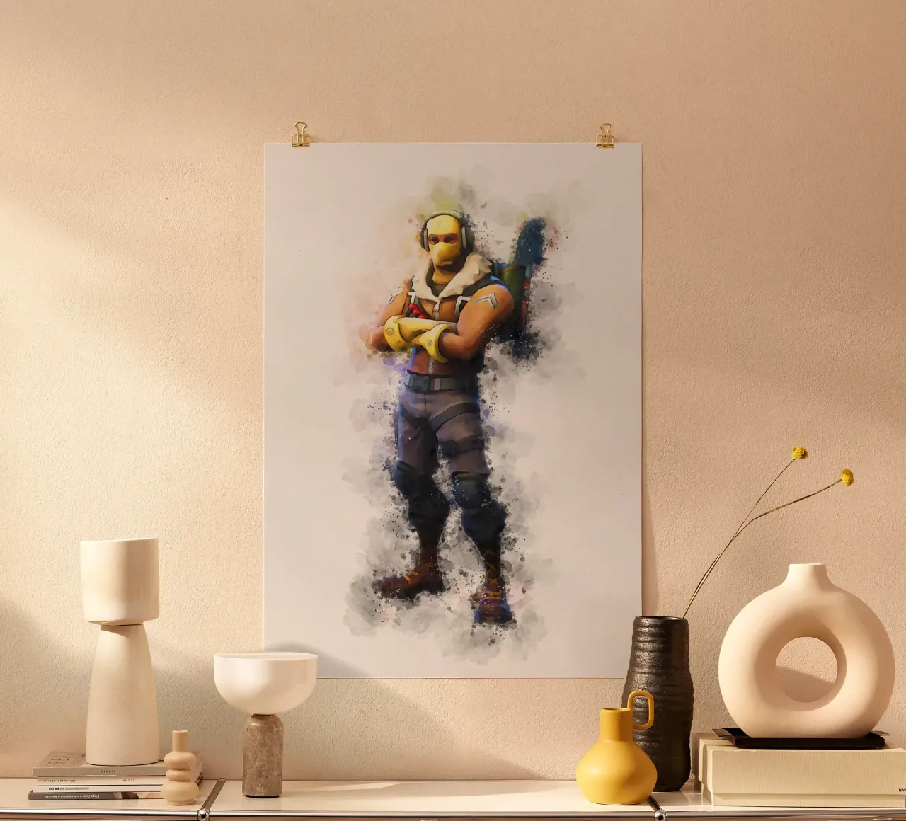Fortnite Raptor poster da CreativeStudio