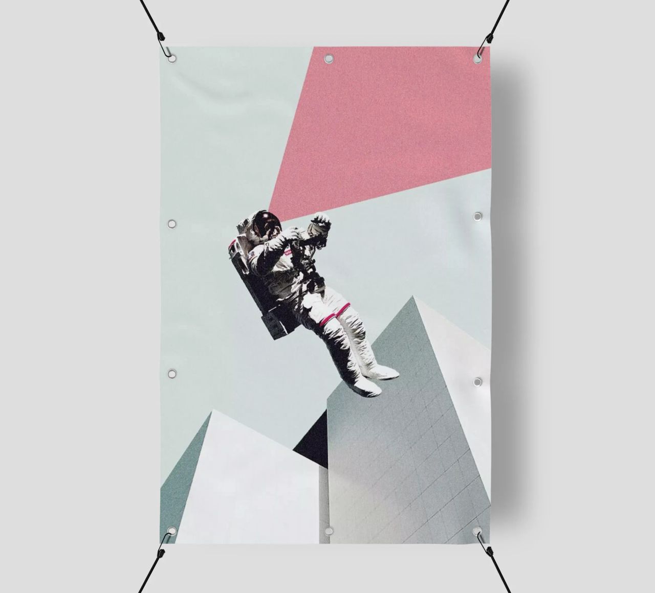 Out of This World telo in pvc da Maarten Léon