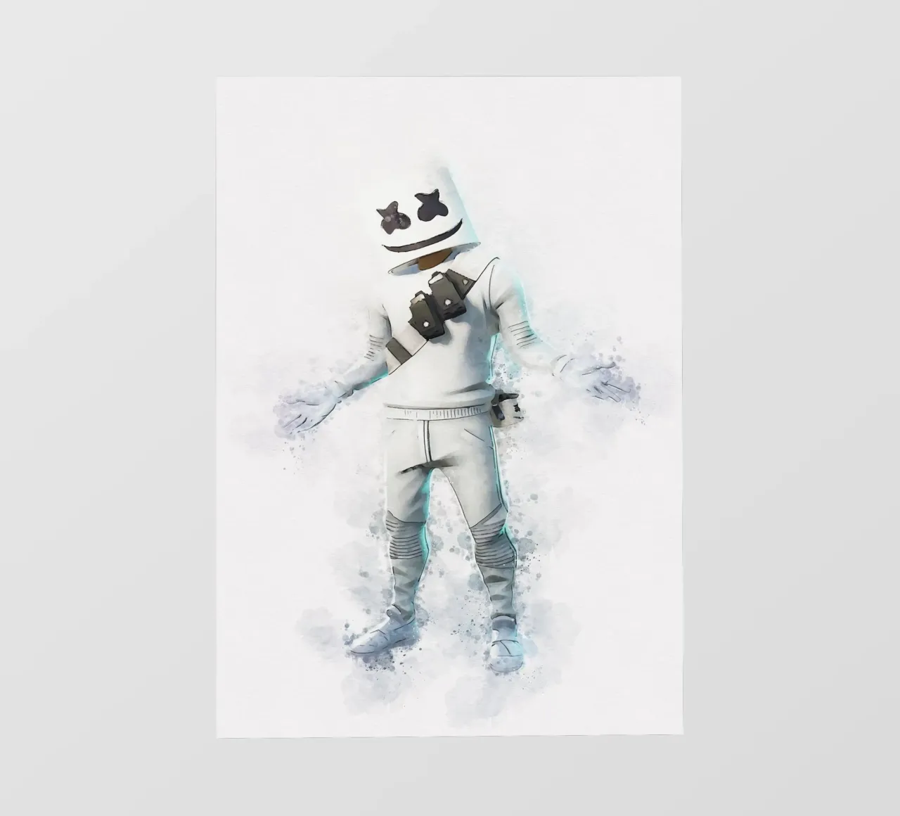 Marshmallow Fortnite pellicola backlit da CreativeStudio