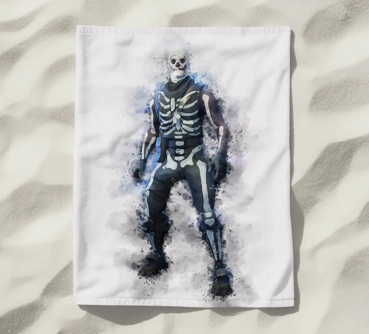 Skull Trooper beach towel by CreativeStudio