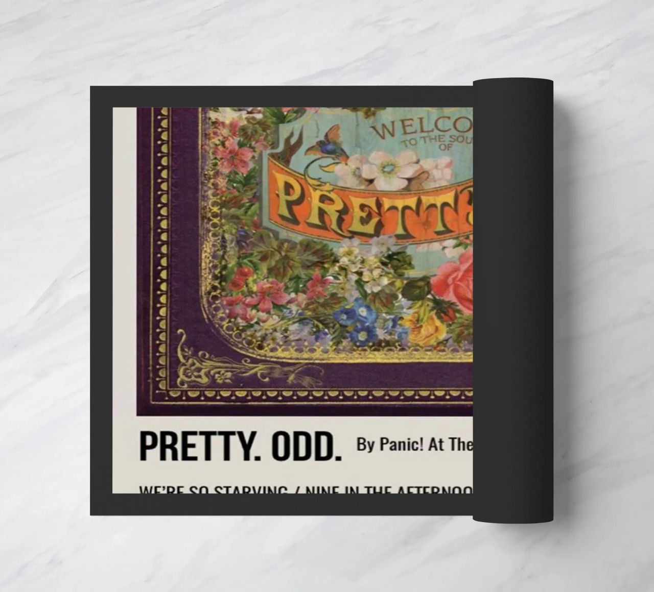 PRETTY. ODD. By Panic! At The Disco. 2008 zerbino da SoundStudio