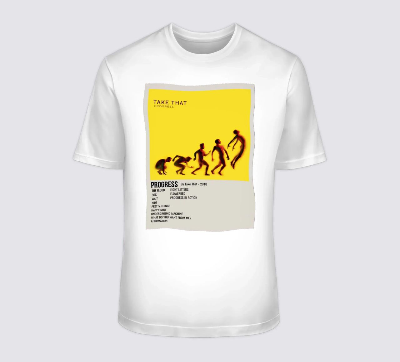 PROGRESS By Take That • 2010 t-shirt da SoundStudio