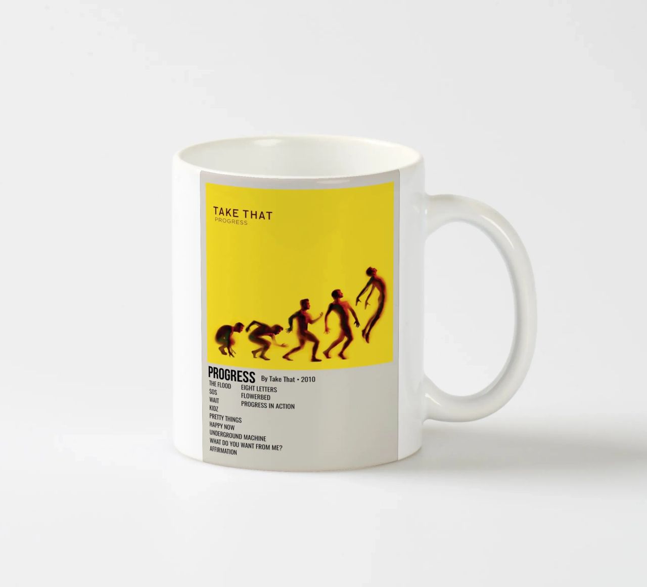 PROGRESS By Take That • 2010 tazza in ceramica da SoundStudio