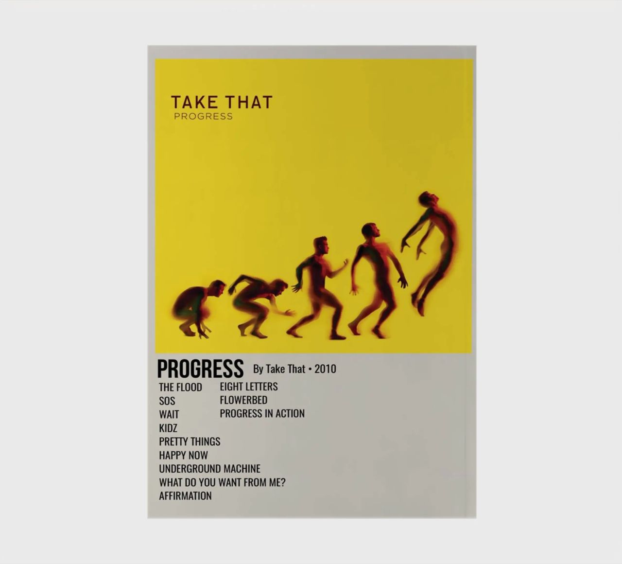 PROGRESS By Take That • 2010 notebook by SoundStudio