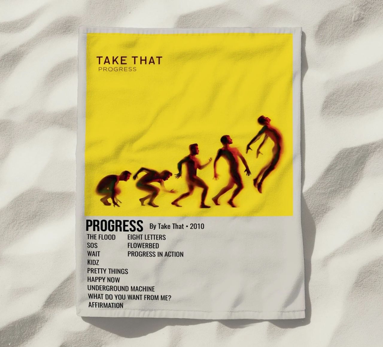 PROGRESS By Take That • 2010 telo mare da SoundStudio
