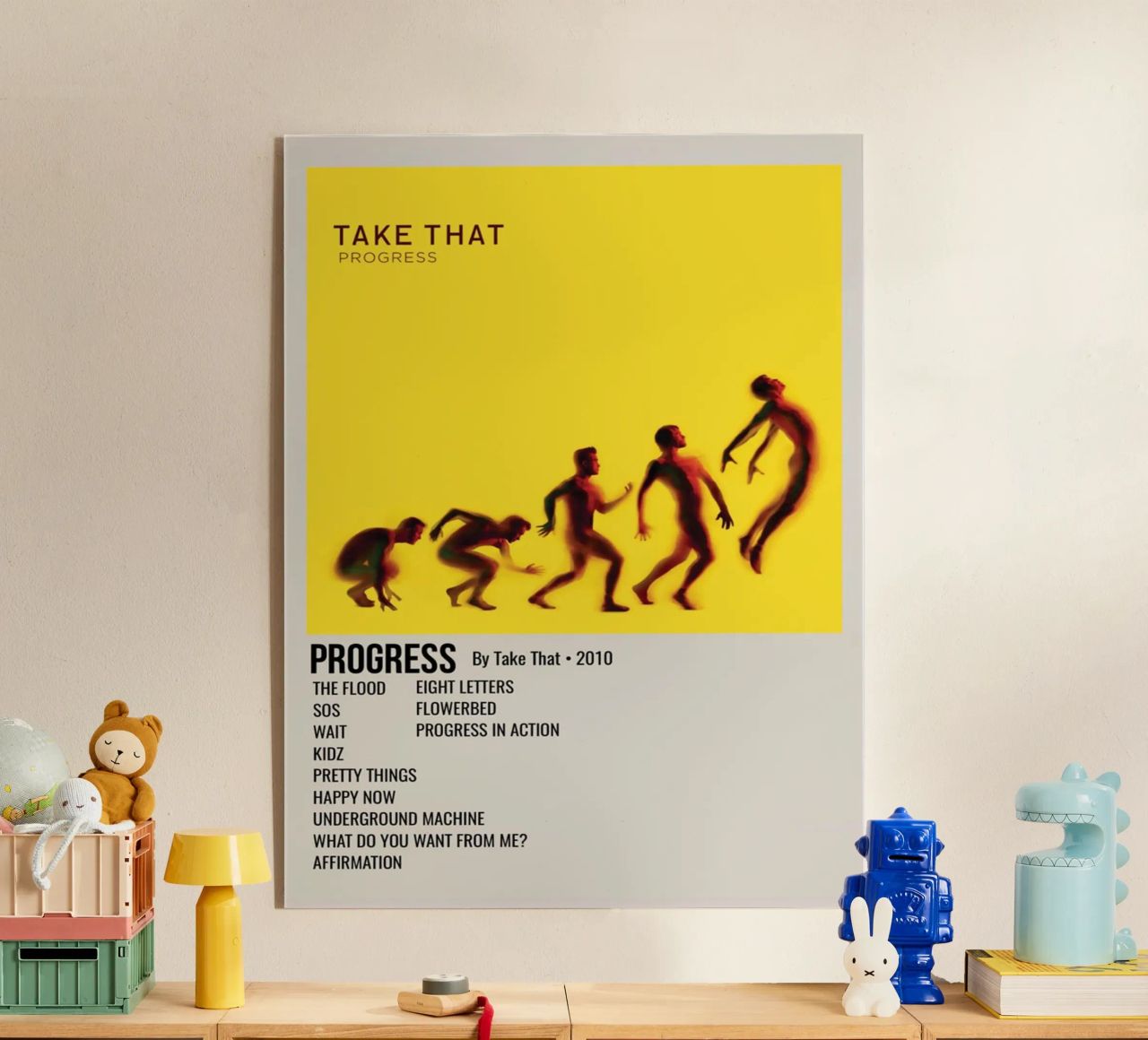 PROGRESS By Take That • 2010 plexiglass da SoundStudio