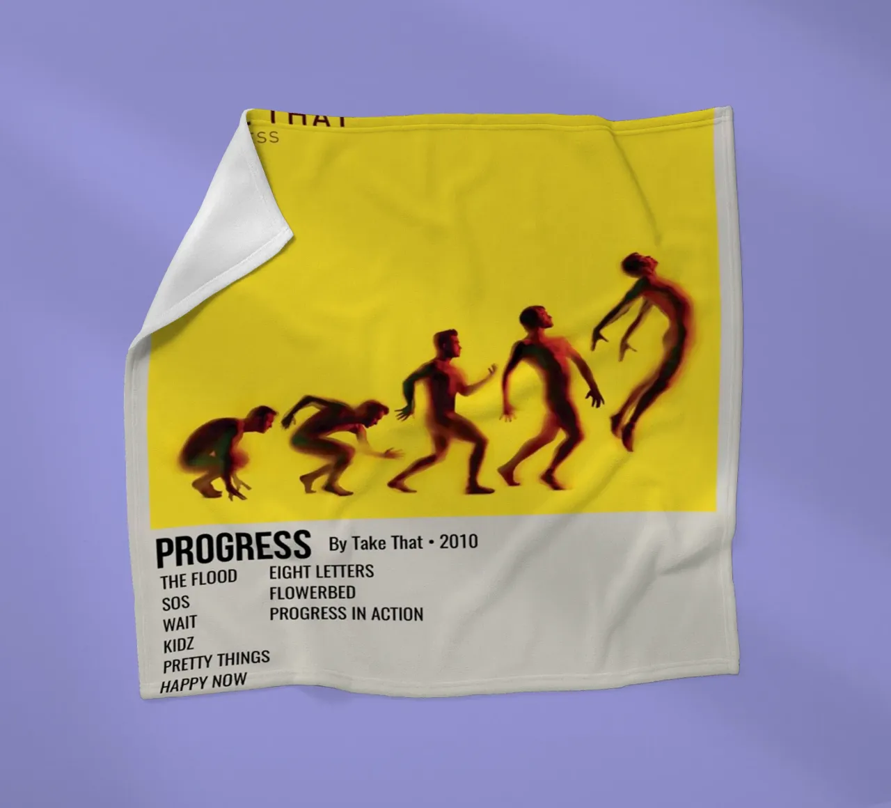 PROGRESS By Take That • 2010 coperta in pile da SoundStudio
