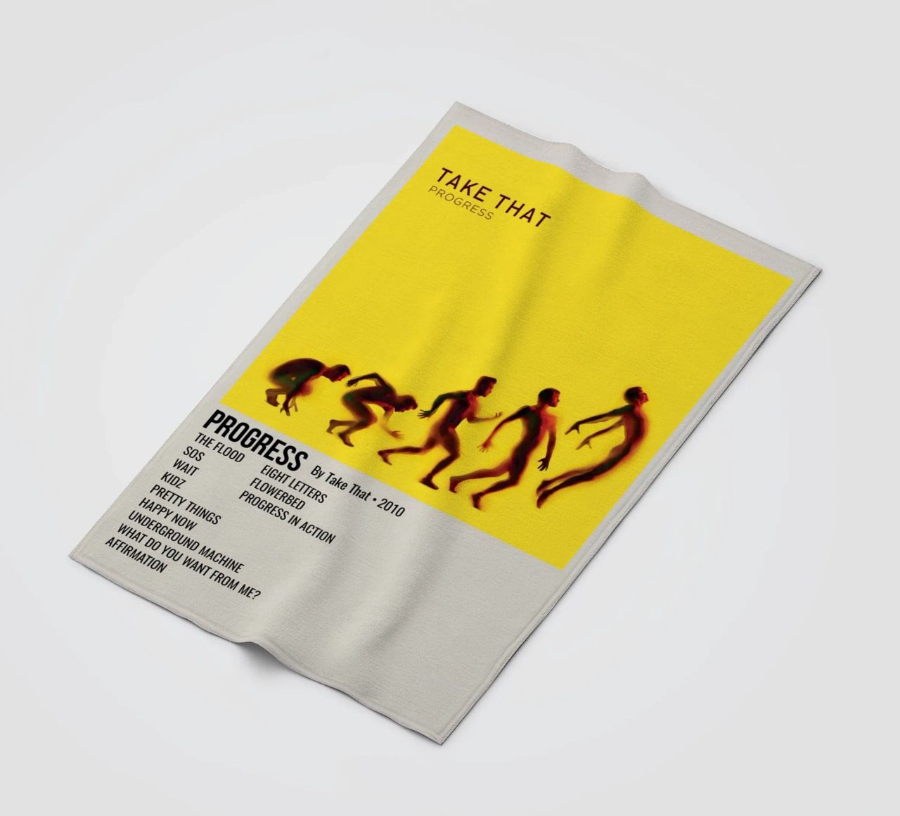 PROGRESS By Take That • 2010 coperta in pile da SoundStudio