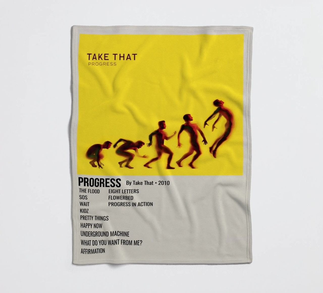 PROGRESS By Take That • 2010 coperta in pile da SoundStudio