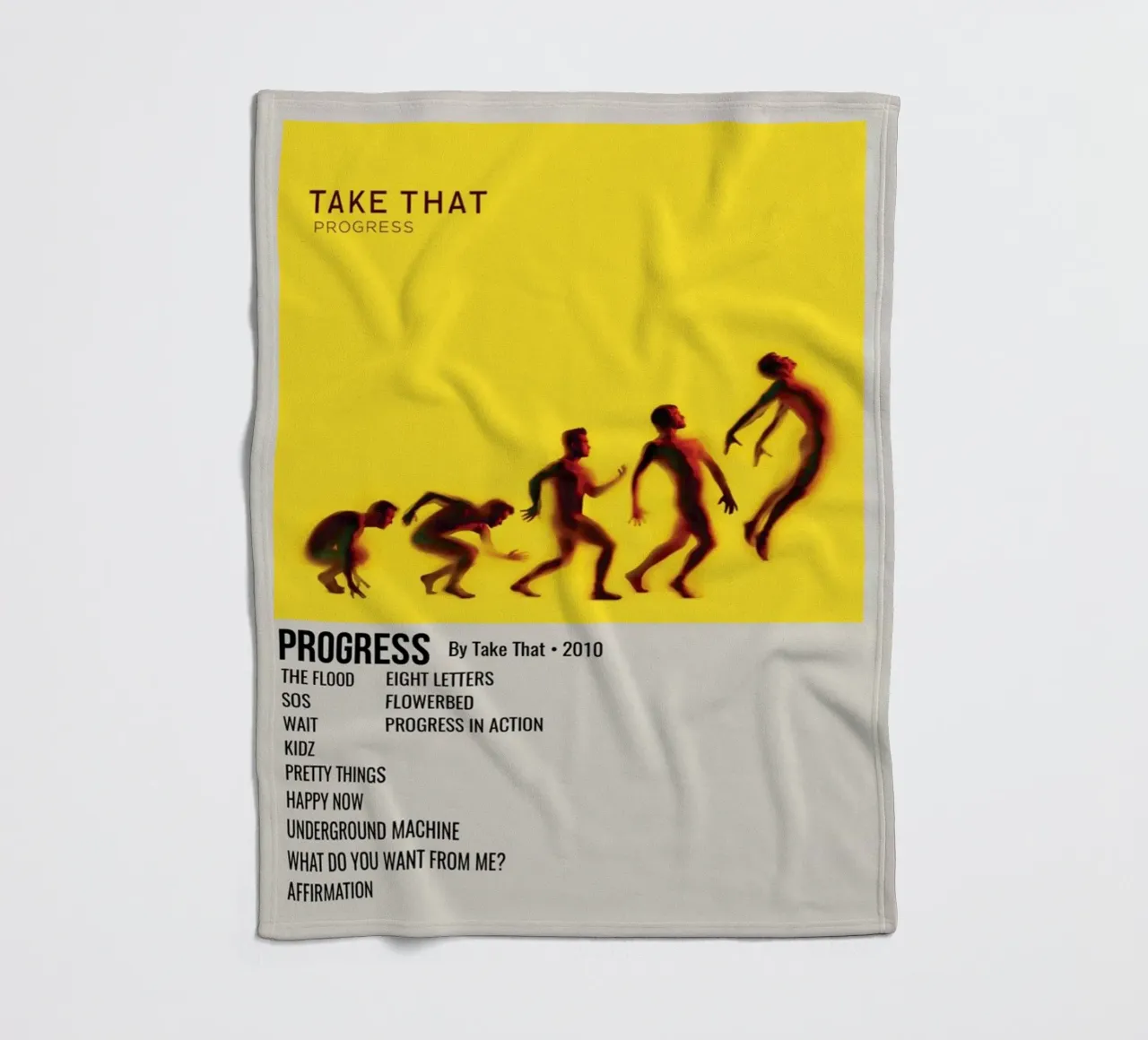 PROGRESS By Take That • 2010 coperta in pile da SoundStudio