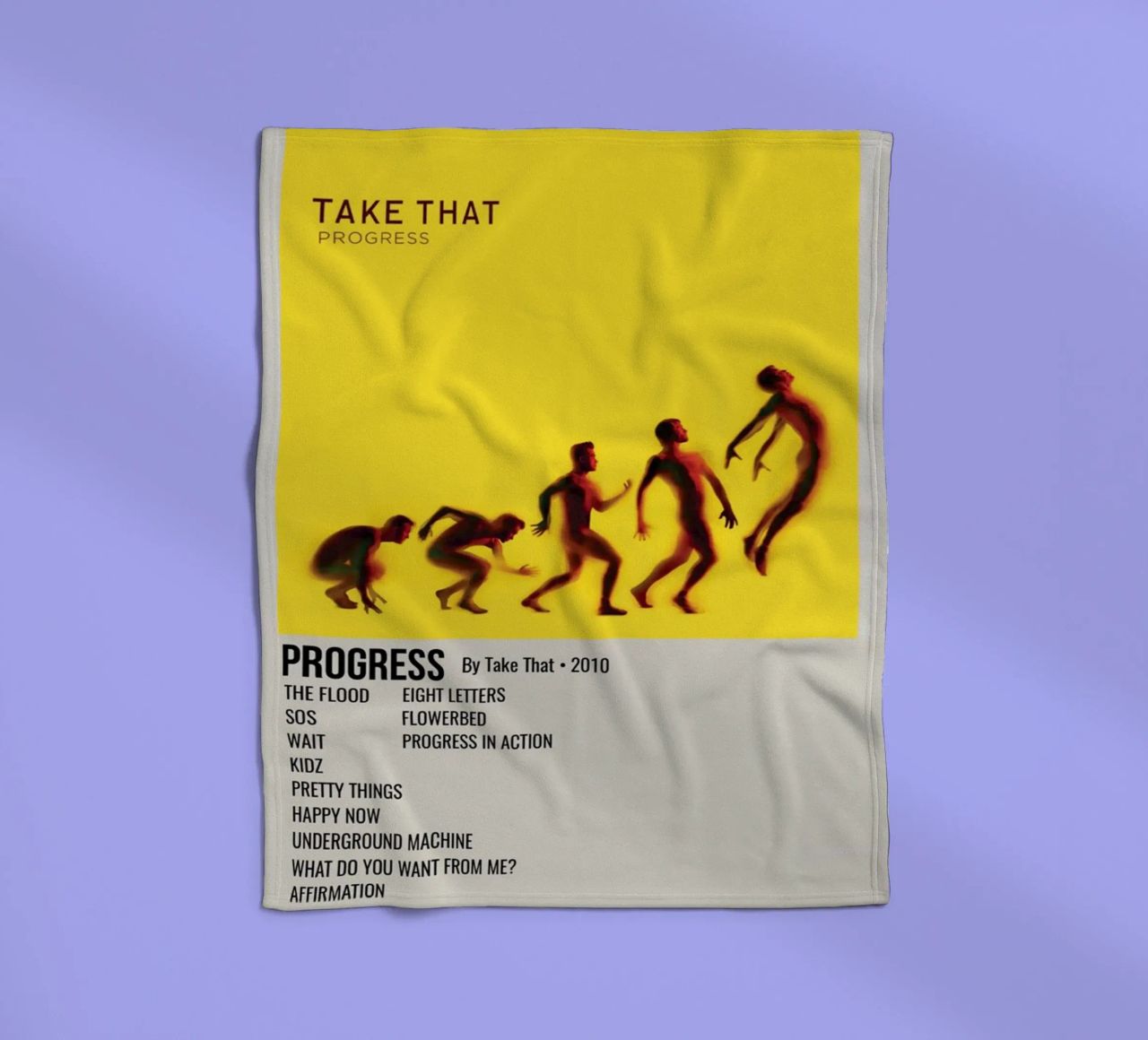 PROGRESS By Take That • 2010 coperta in pile da SoundStudio