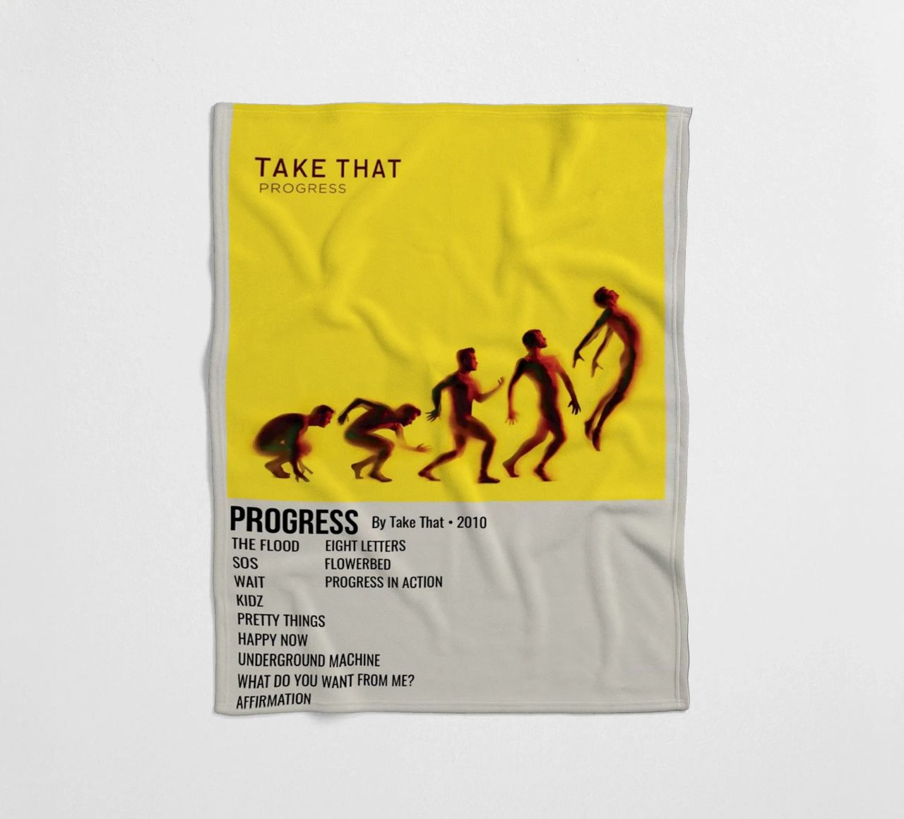 PROGRESS By Take That • 2010 coperta in pile da SoundStudio