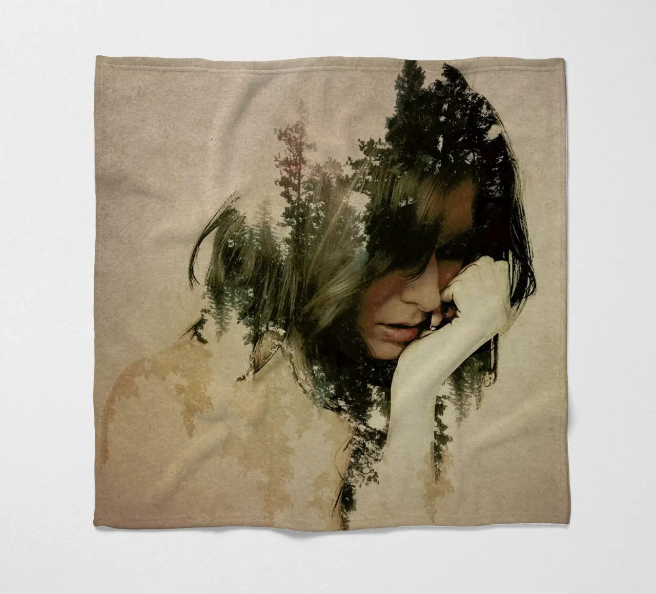 Lost in thought coperta in pile da Davies Babies