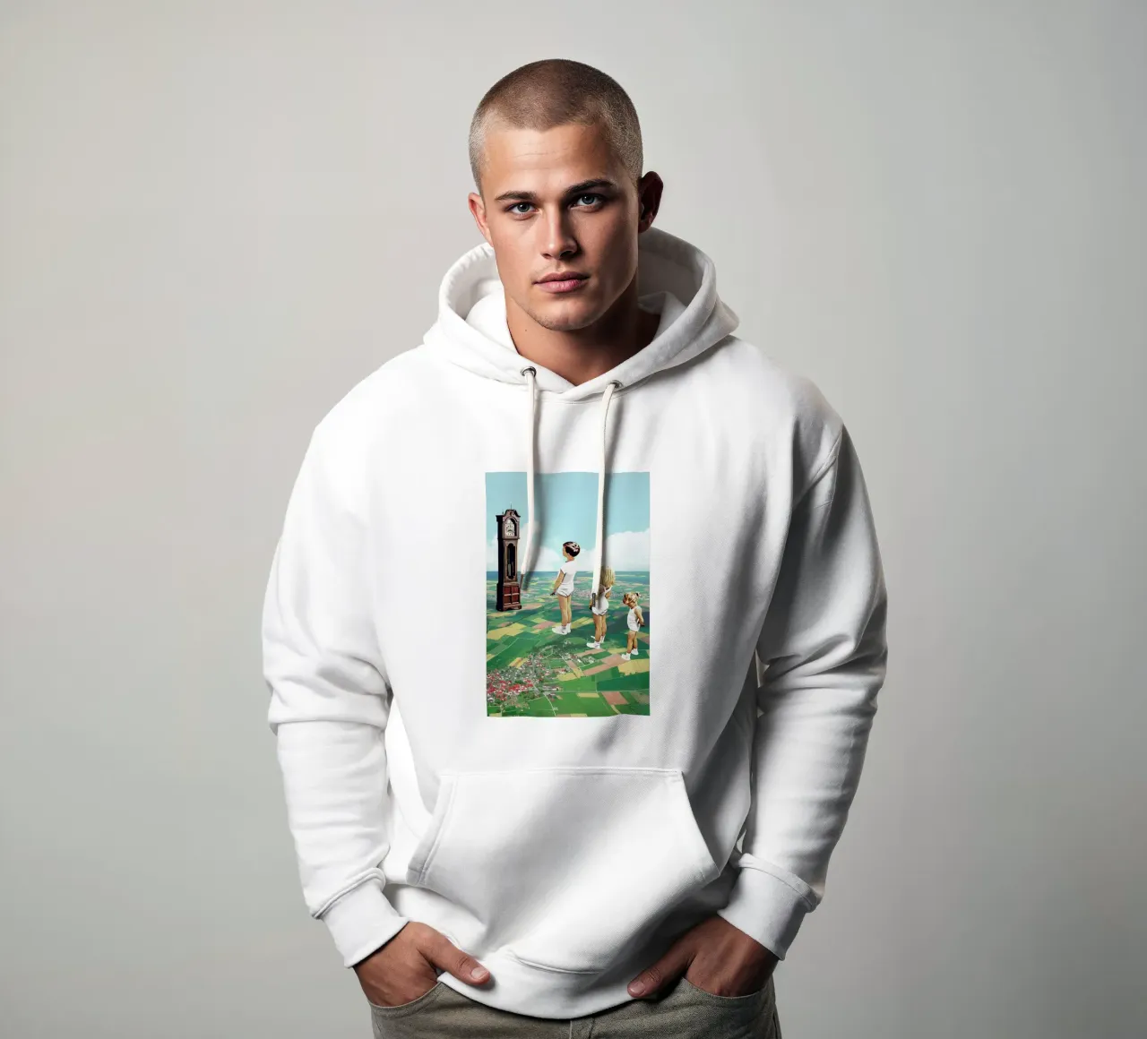 Some Kids Can´t Wait to Grow Up sudadera con capucha de Maarten Léon
