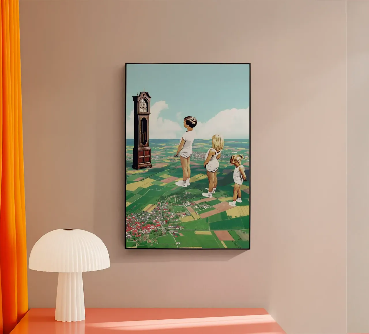 Some Kids Can´t Wait to Grow Up plexiglass da Maarten Léon