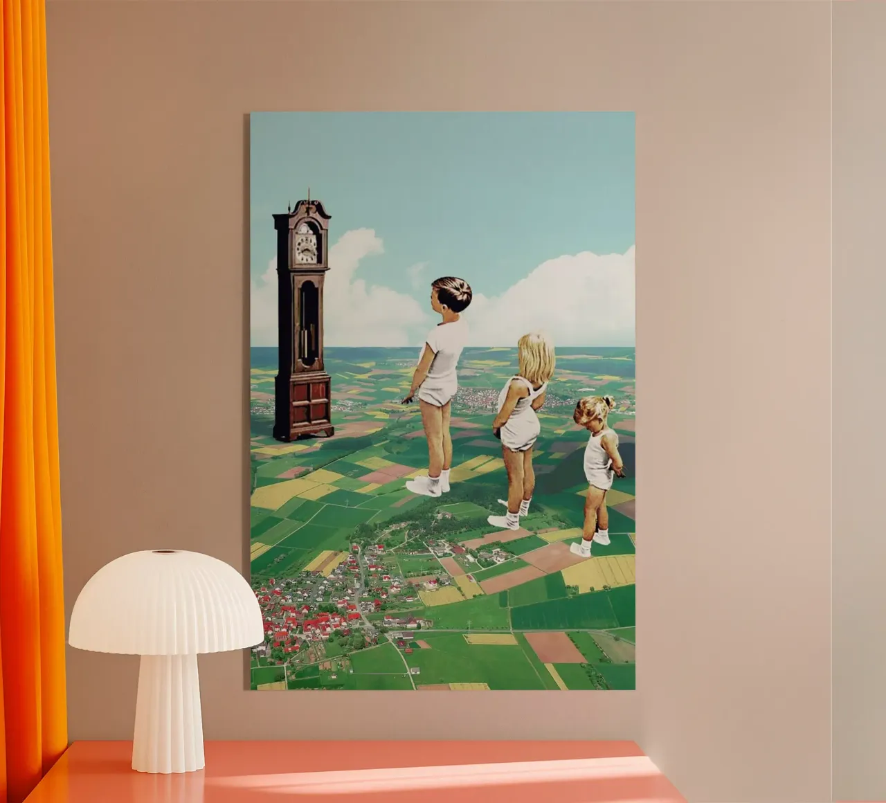 Some Kids Can´t Wait to Grow Up plexiglass da Maarten Léon
