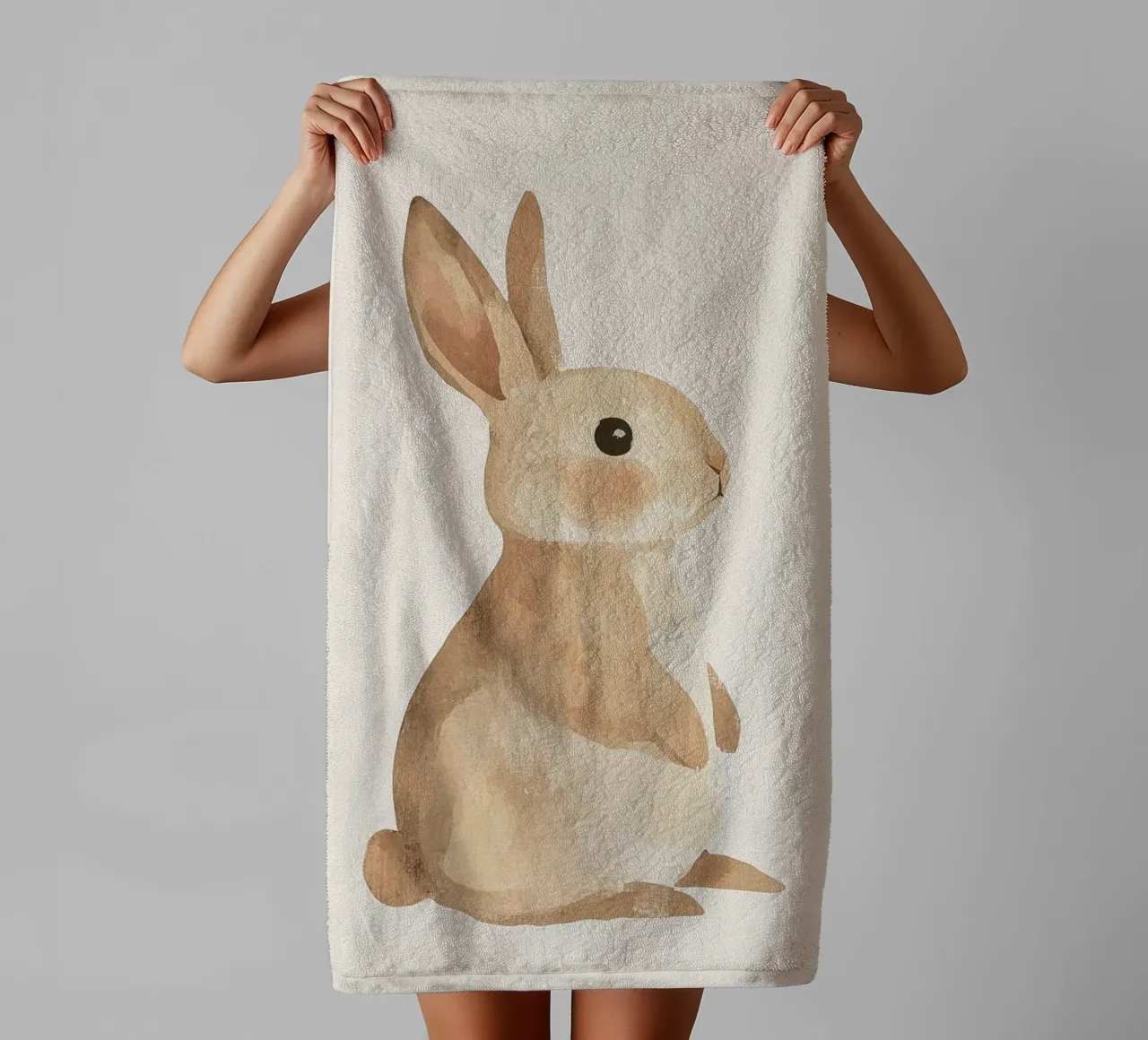 Little Bunny Handtuch von treechild