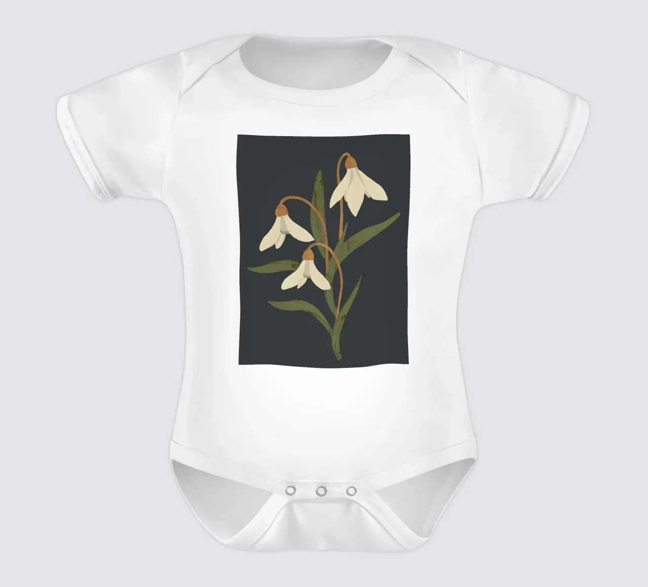 Bucaneve body neonato maniche corte da ThingDesign