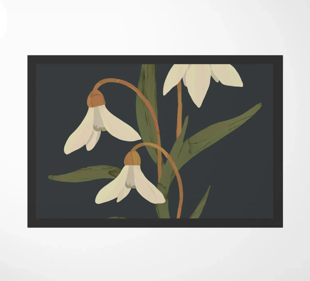 Sneeuwklokjes deurmat van ThingDesign