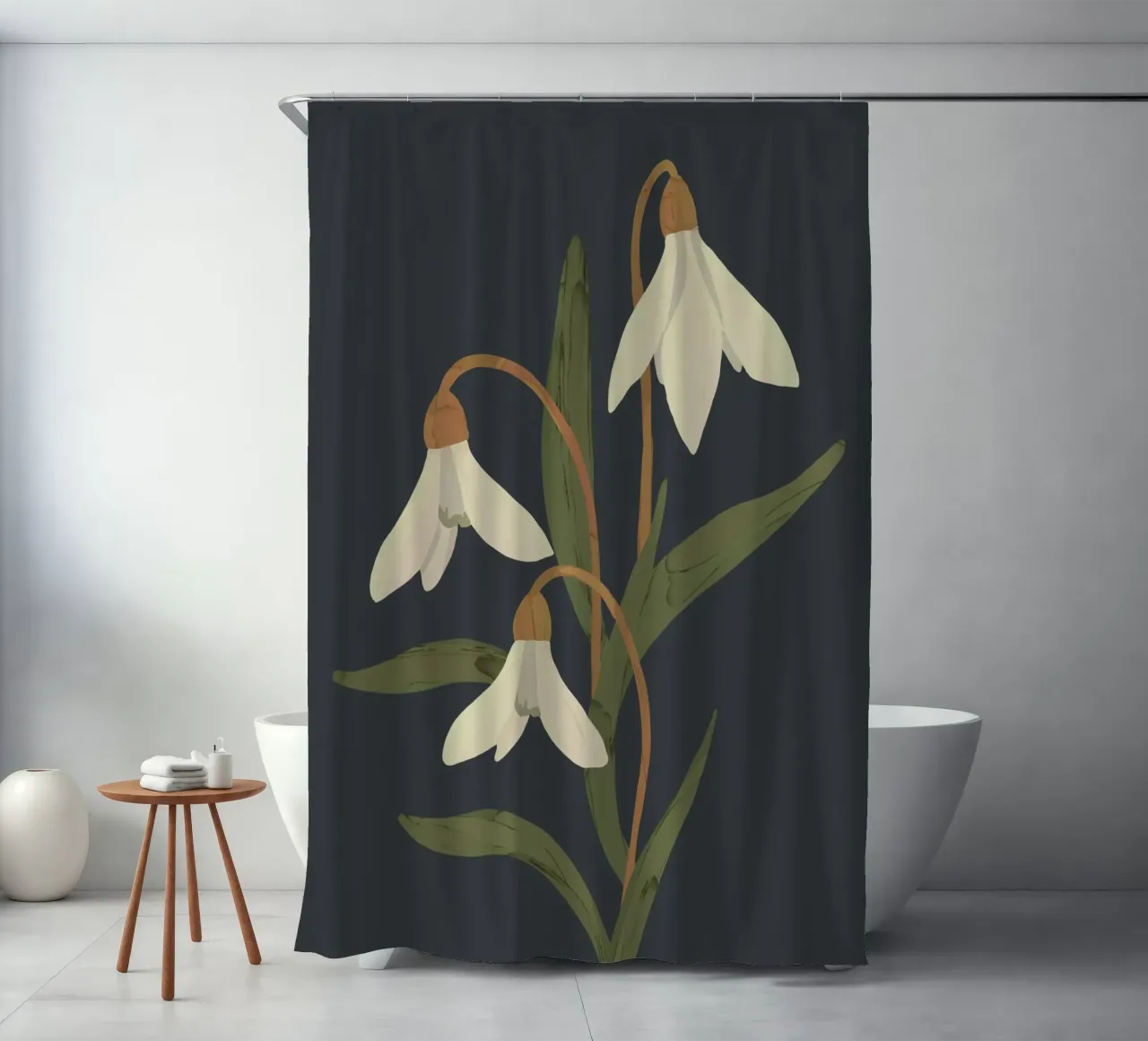 Perce-neige rideau de douche de ThingDesign