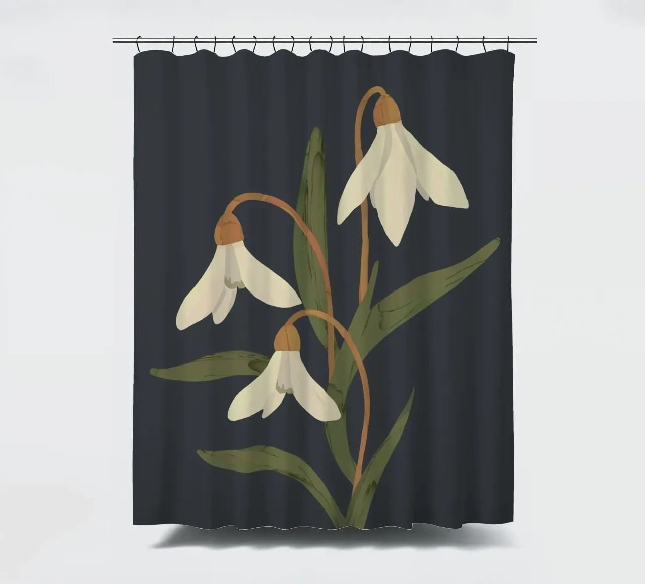 Perce-neige rideau de douche de ThingDesign