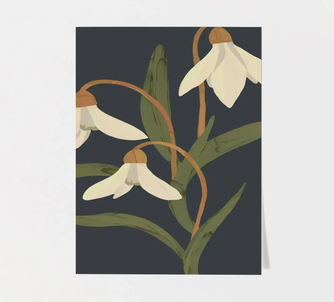 Snowdrops sticker sheet by ThingDesign