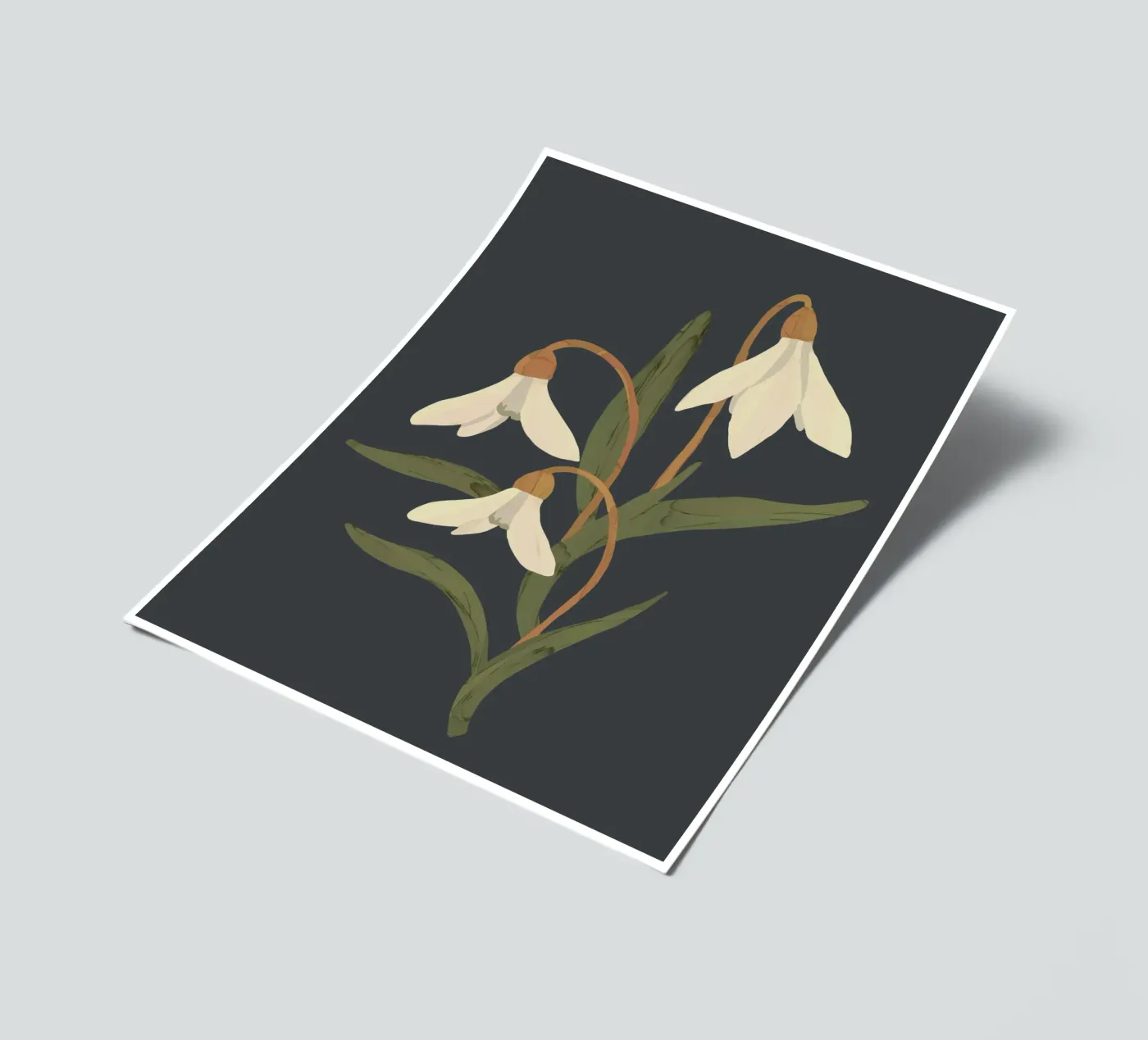 Snowdrops sticker sheet by ThingDesign