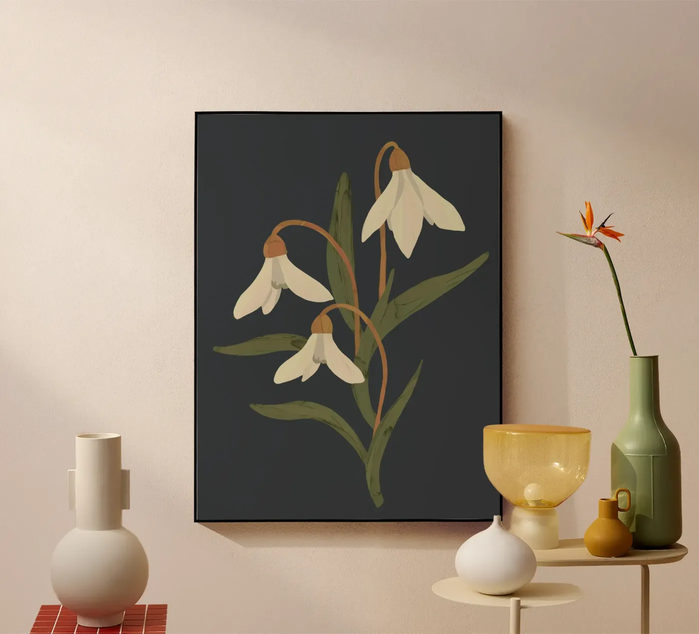 Snowdrops plexiglass da ThingDesign