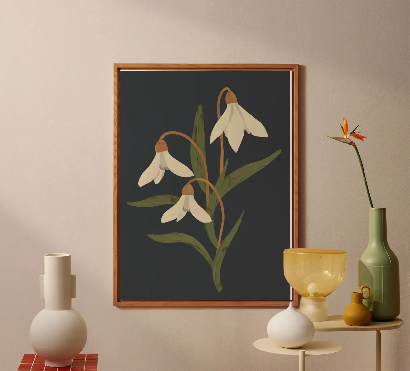 Snowdrops forex plate by ThingDesign