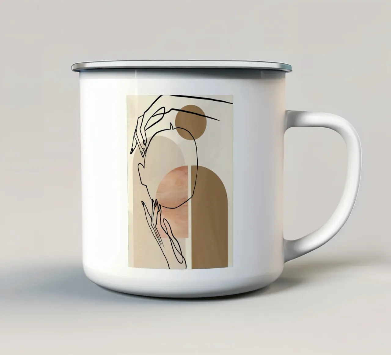 Pure Forms No 1 tazza in smalto da treechild